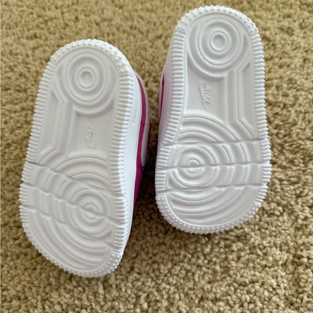 Nike Toddler Air Force Ones- Pink Sneakers - Comfortable Everyday Shoes